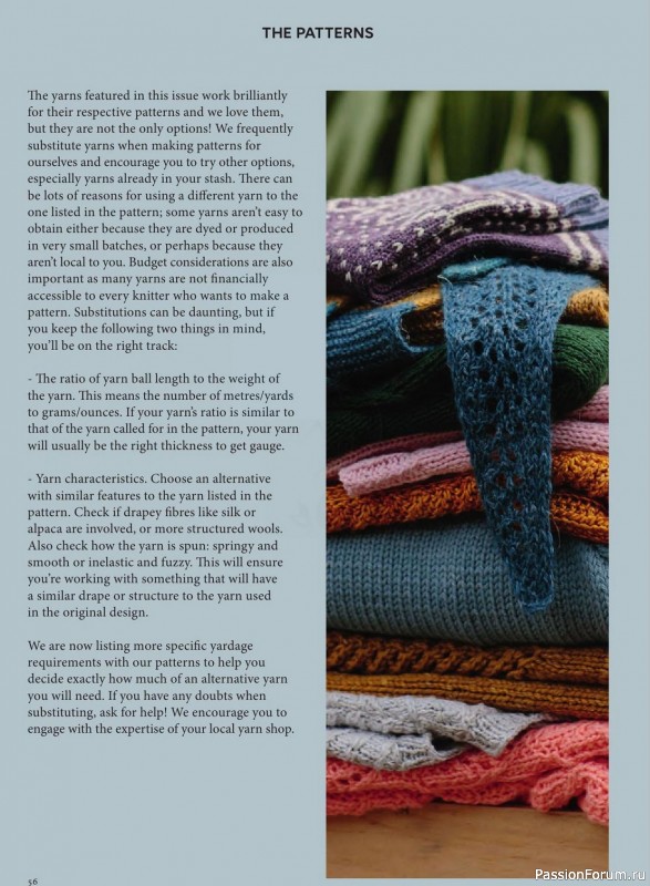 Вязаные модели спицами в журнале «Pom Pom Quarterly №37 2021»