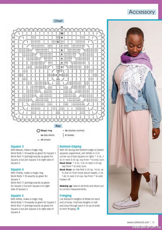 Вязаные проекты крючком в журнале «Crochet Now №103 2024»