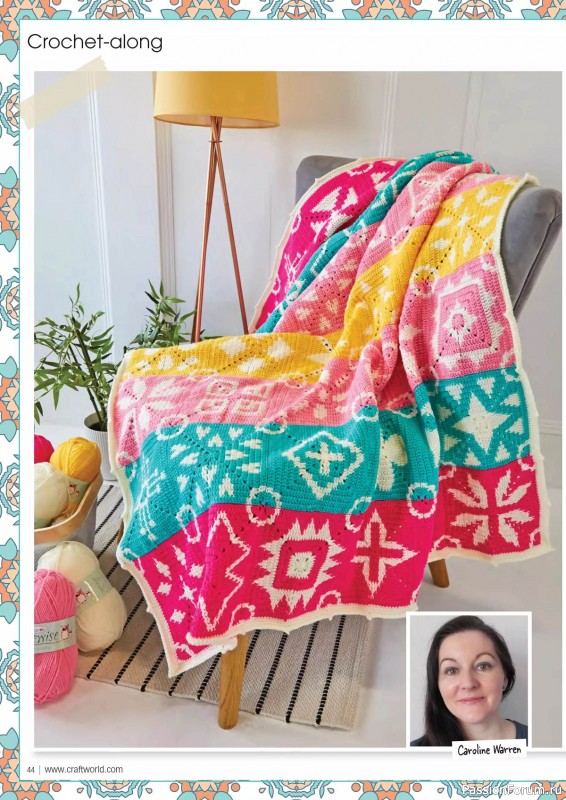 Вязаные проекты крючком в журнале «Crochet Now №107 2024»