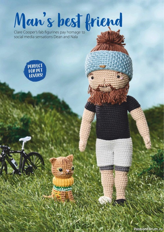Вязаные проекты крючком в журнале «Simply Crochet №163 2025»