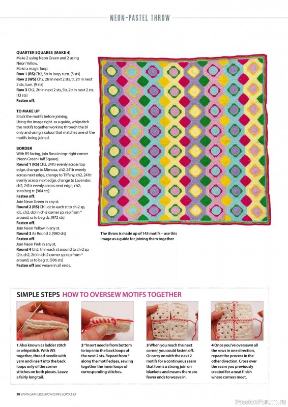Вязаные проекты крючком в журнале «Simply Crochet №151 2024»