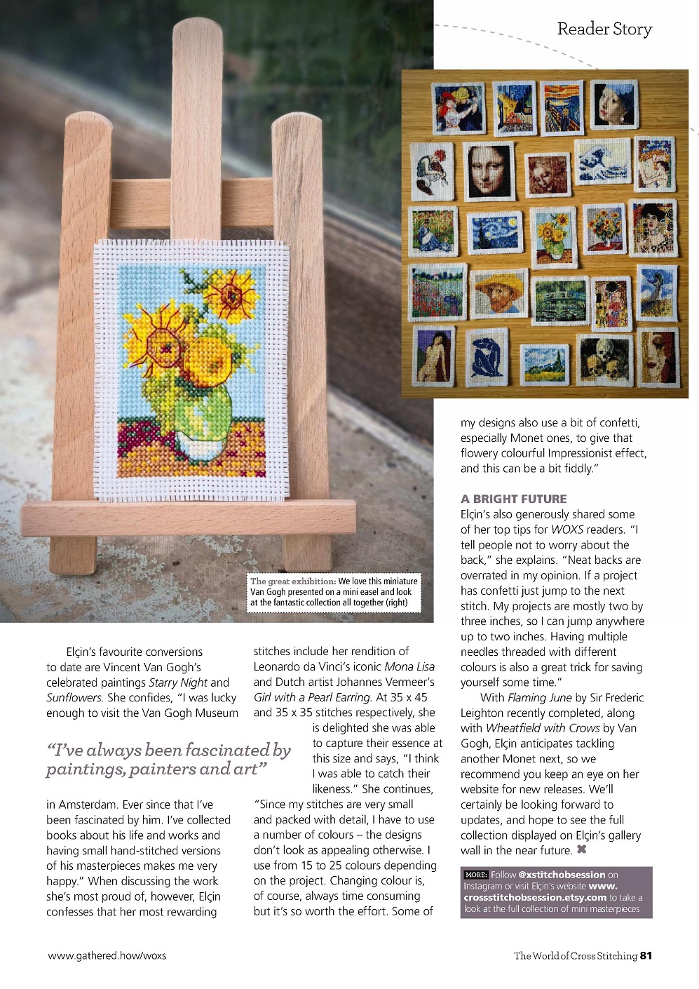 Журнал "The World of Cross Stitching №316 2022"