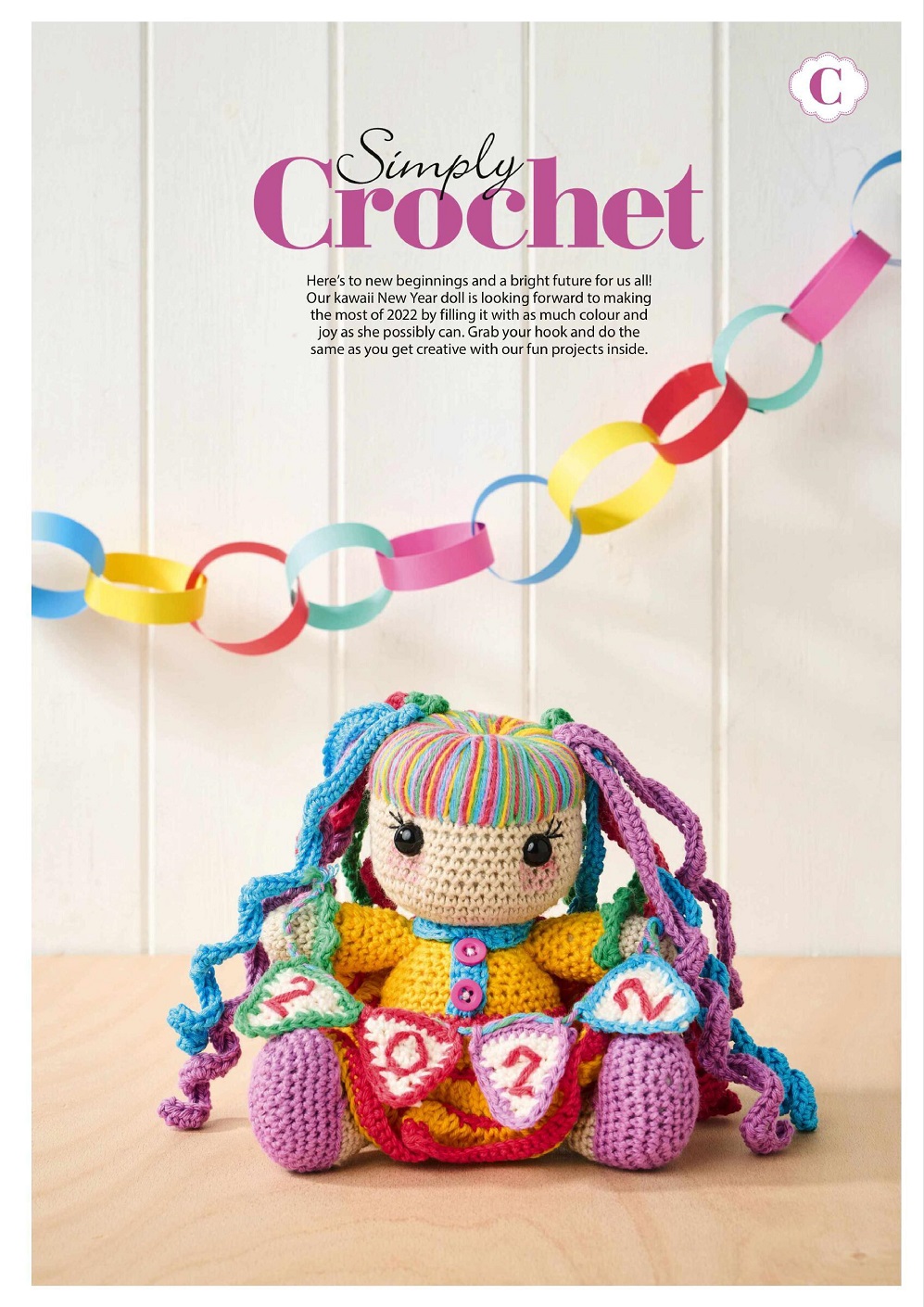 Вязаные модели для всей семьи в журнале "Simply Crochet №118 2022"