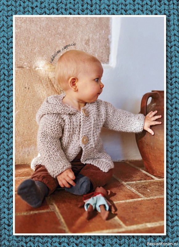 Вязаные модели в журнале «Piu Maglia Speciale Bebe №1 2023»