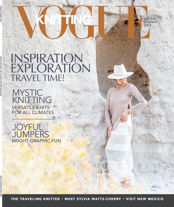Вязаные модели в журнале &laquo;Vogue Knitting - Spring/Summer 2022&raquo;