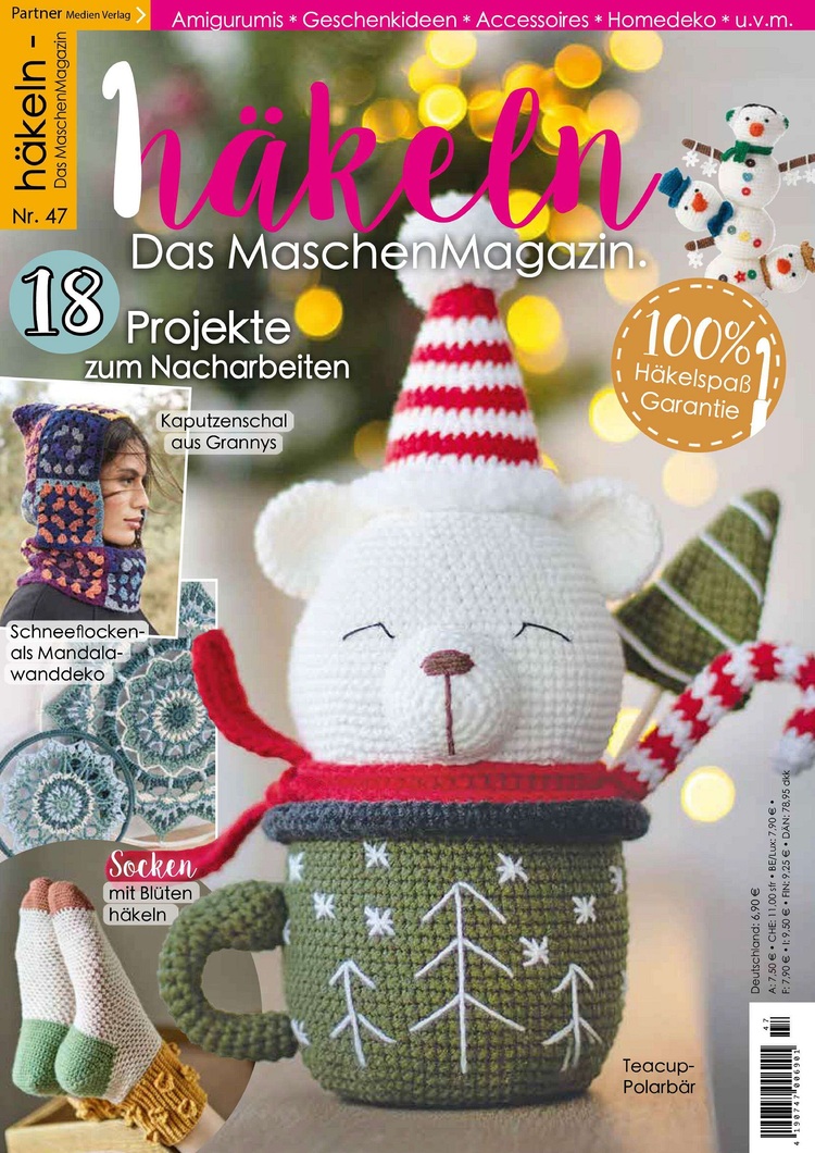 Вязаные проекты в журнале &laquo;Hakeln das MaschenMagazin №47 2024&raquo;