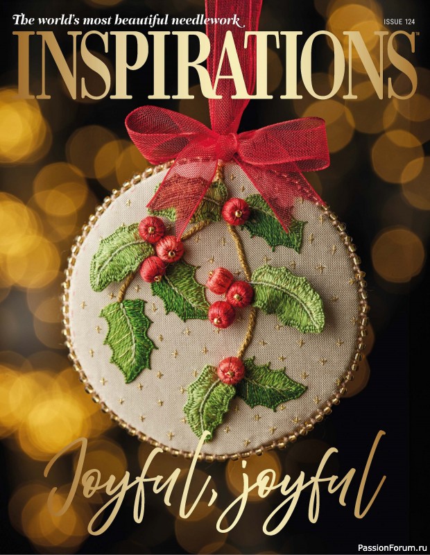 Коллекция вышивки в журнале &laquo;Inspirations №124 2024&raquo;