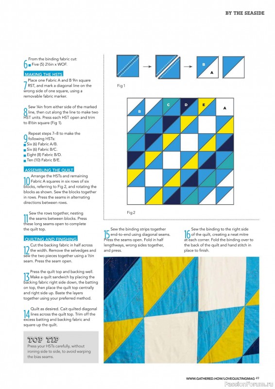 Коллекция проектов для рукодельниц в журнале «Love Patchwork & Quilting №152 2025»