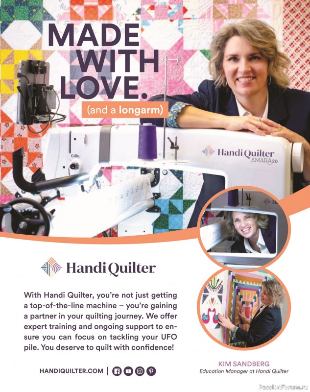 Коллекция проектов для рукодельниц в журнале «Quilter’s World Special - Perfectly Precut 2025»