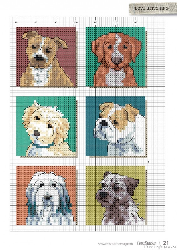 Коллекция вышивки в журнале «CrossStitcher №400 2023»