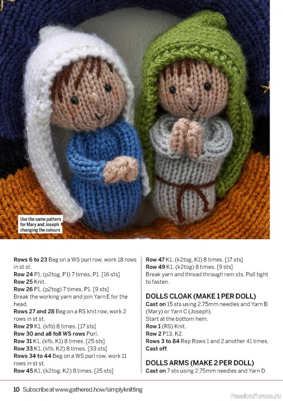 Вязаные проекты крючком в журнале «Simply Knitting №243 2023»