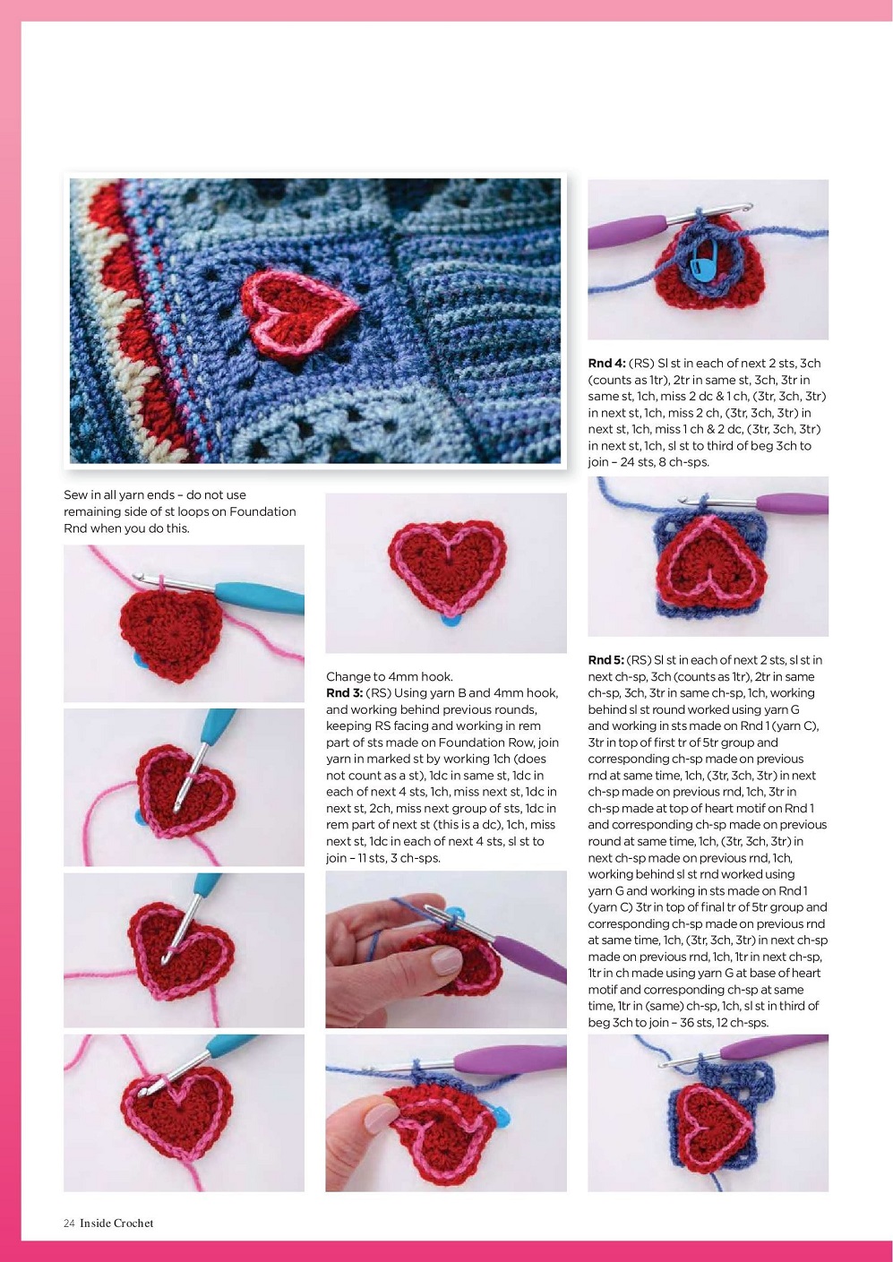 Вязаные модели одежды в журнале "Inside Crochet №144 2022"