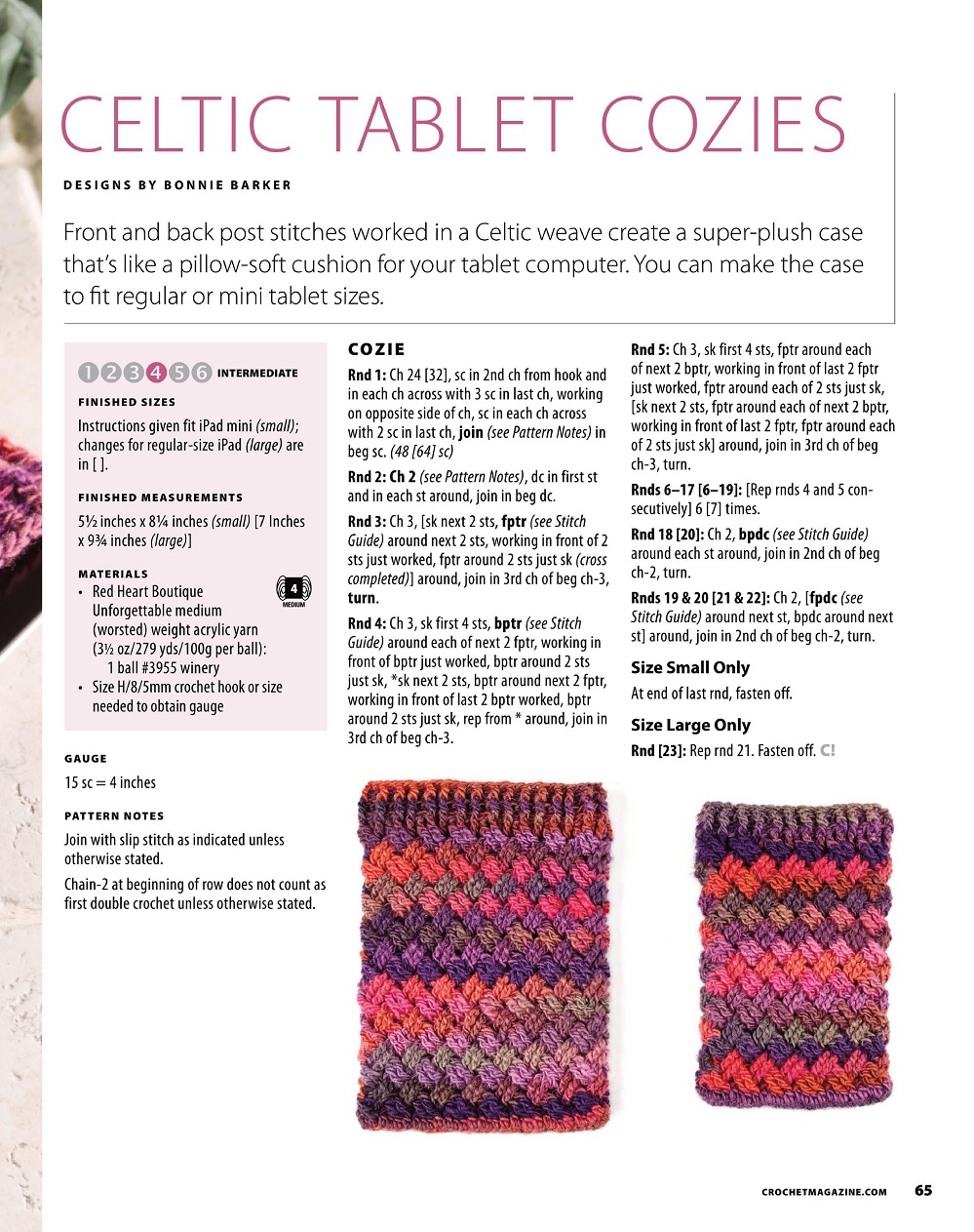 Вязаные проекты крючком в журнале &laquo;Crochet! Specials &ndash; Late Winter 2022&raquo;