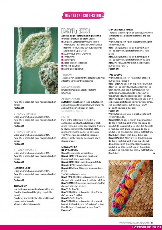 Вязаные модели крючком в журнале «Simply Crochet №120 2022»