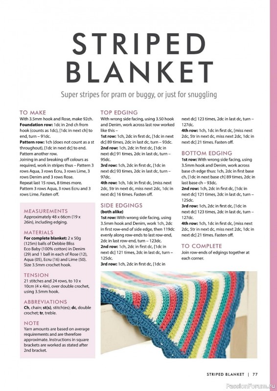 Вязаные проекты крючком в журнале «Create Your Own Crochet Blankets - 2023»