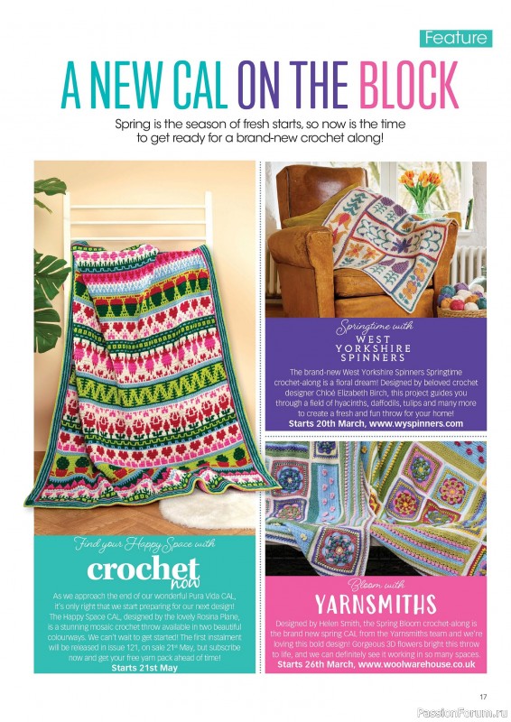 Вязаные проекты крючком в журнале «Crochet Now №119 2025»