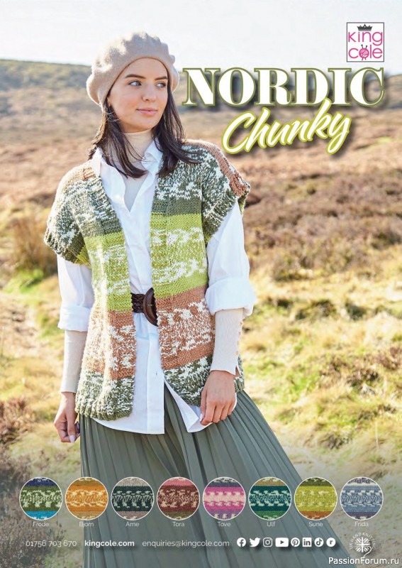 Вязаные проекты крючком в журнале «Crochet Now №86 2022»