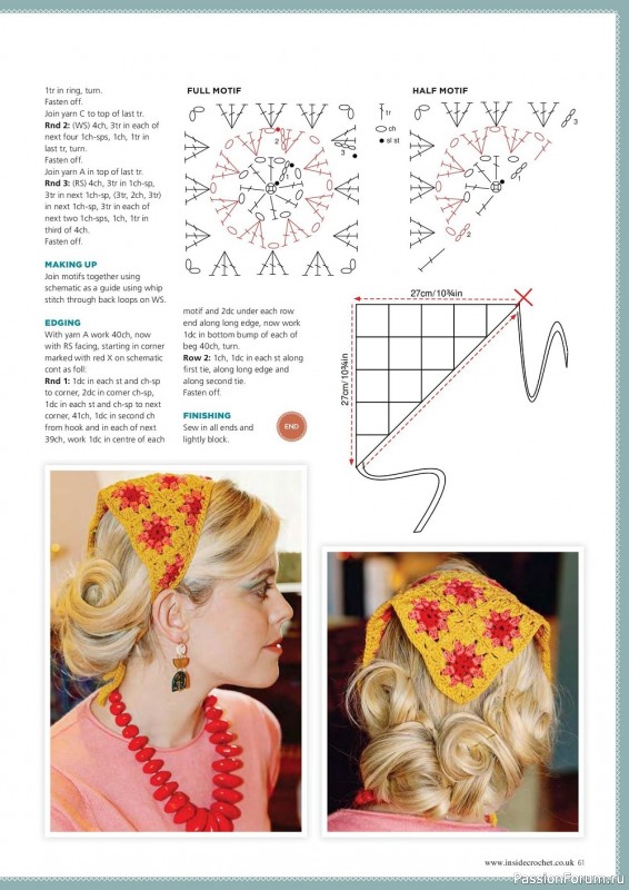 Вязаные проекты крючком в журнале «Inside Crochet №149 2022»