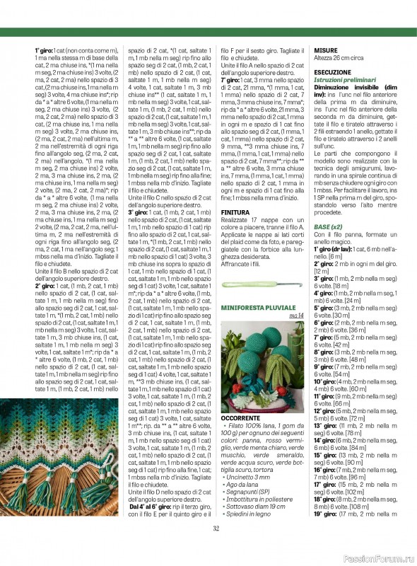 Вязаные проекты крючком в журнале «L'uncinetto di Gio №47 2025»