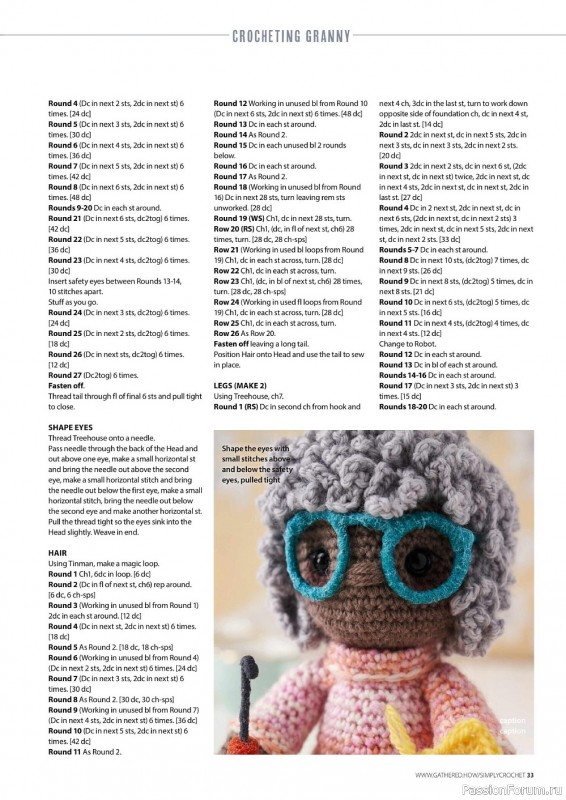 Вязаные проекты крючком в журнале «Simply Crochet №126 2022»