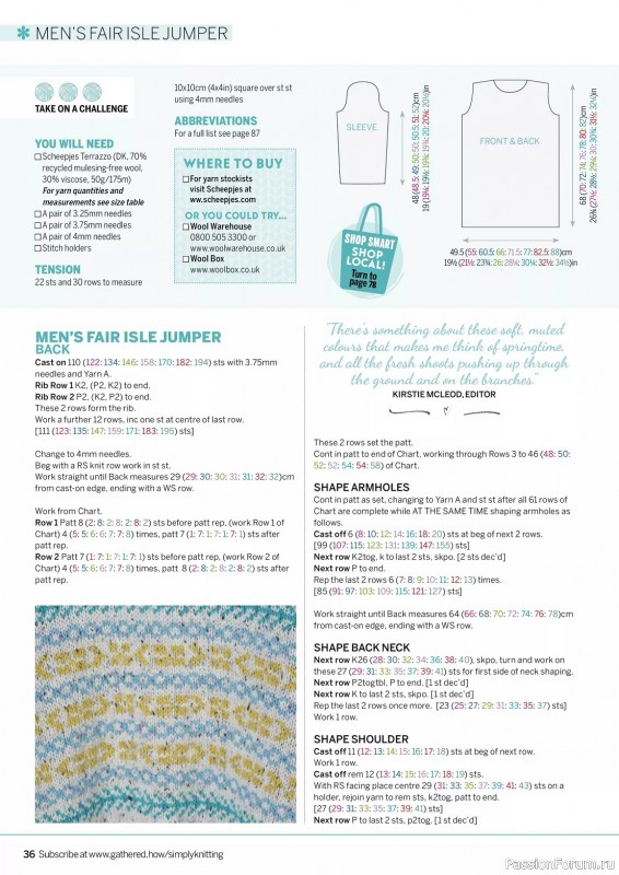 Вязаные проекты крючком в журнале «Simply Knitting №246 2023»