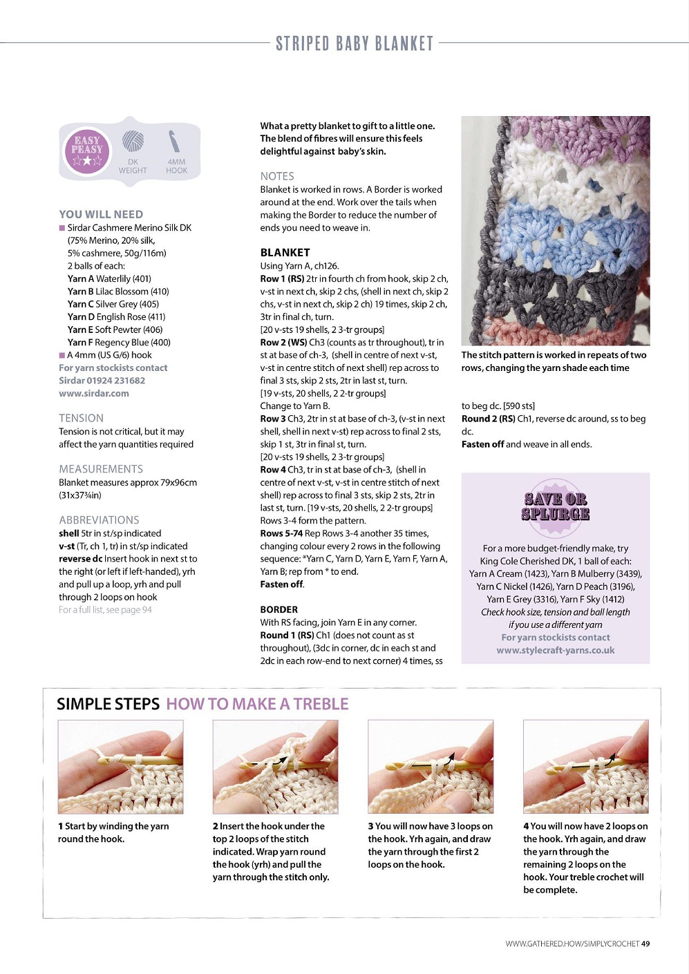 Вязание для всей семьи в журнале &laquo;Simply Crochet&raquo;