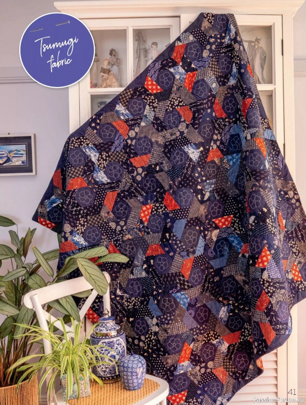 Коллекция проектов для рукодельниц в журнале «Quilters Companion №133 2025»