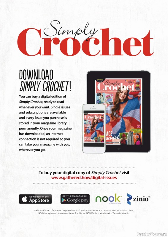 Вязаные проекты крючком в журнале «Simply Crochet №144 2023»