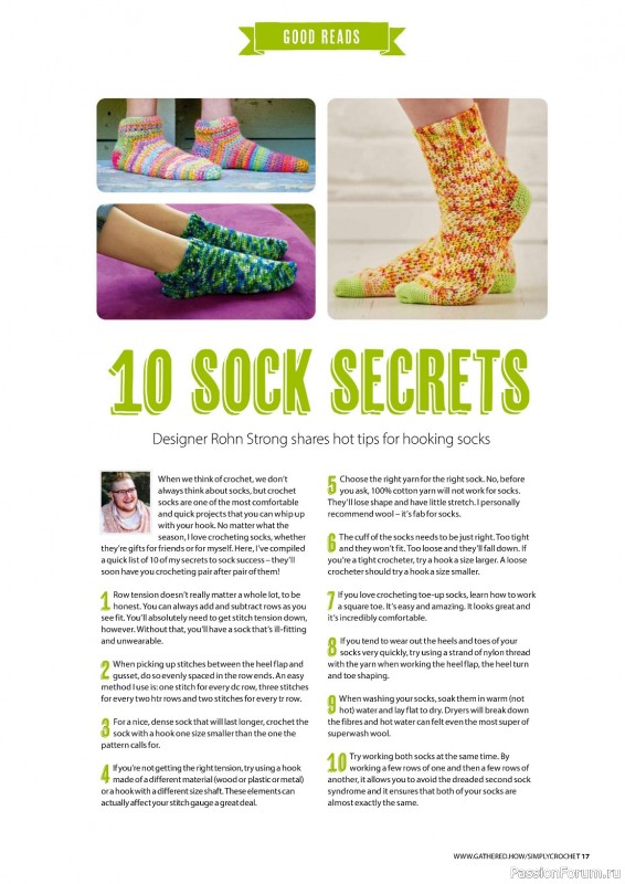 Вязаные проекты крючком в журнале «Simply Crochet №146 2024»