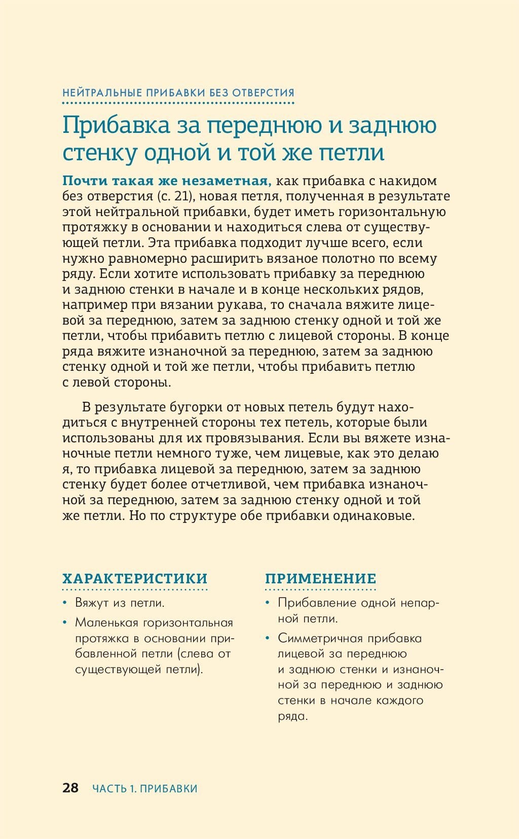 Методы прибавок и убавок вязаного полотна.