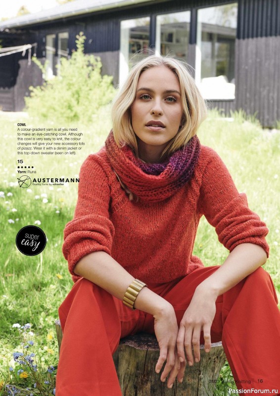 Вязаные модели в журнале «B-Knitting №1 2023»