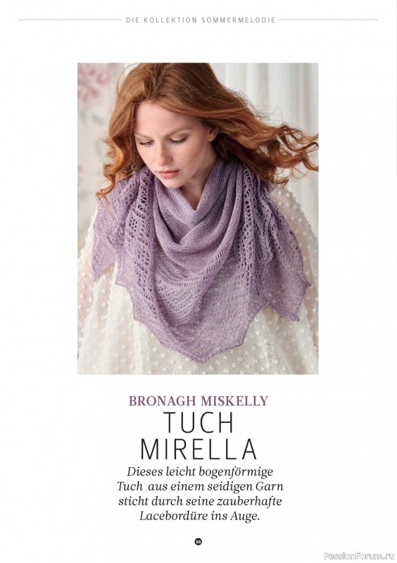 Вязаные модели в журнале «The Knitter Germany №59 2022»