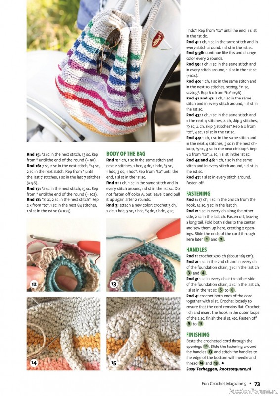 Вязаные проекты крючком в журнале «Fun Crochet №5 2022»