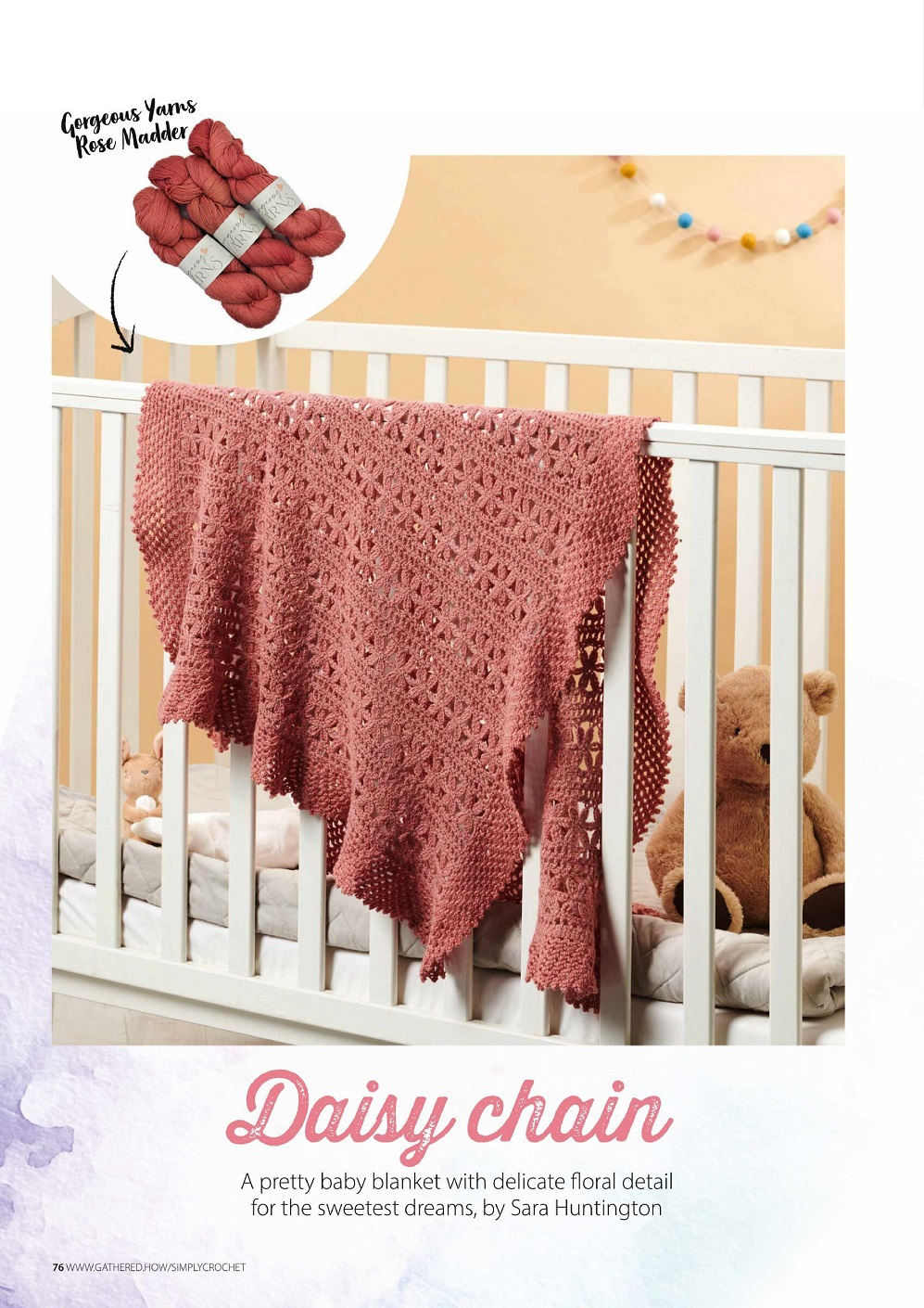 Идеи для тех, кто вяжет крючком в журнале "Simply Crochet" №117 2021