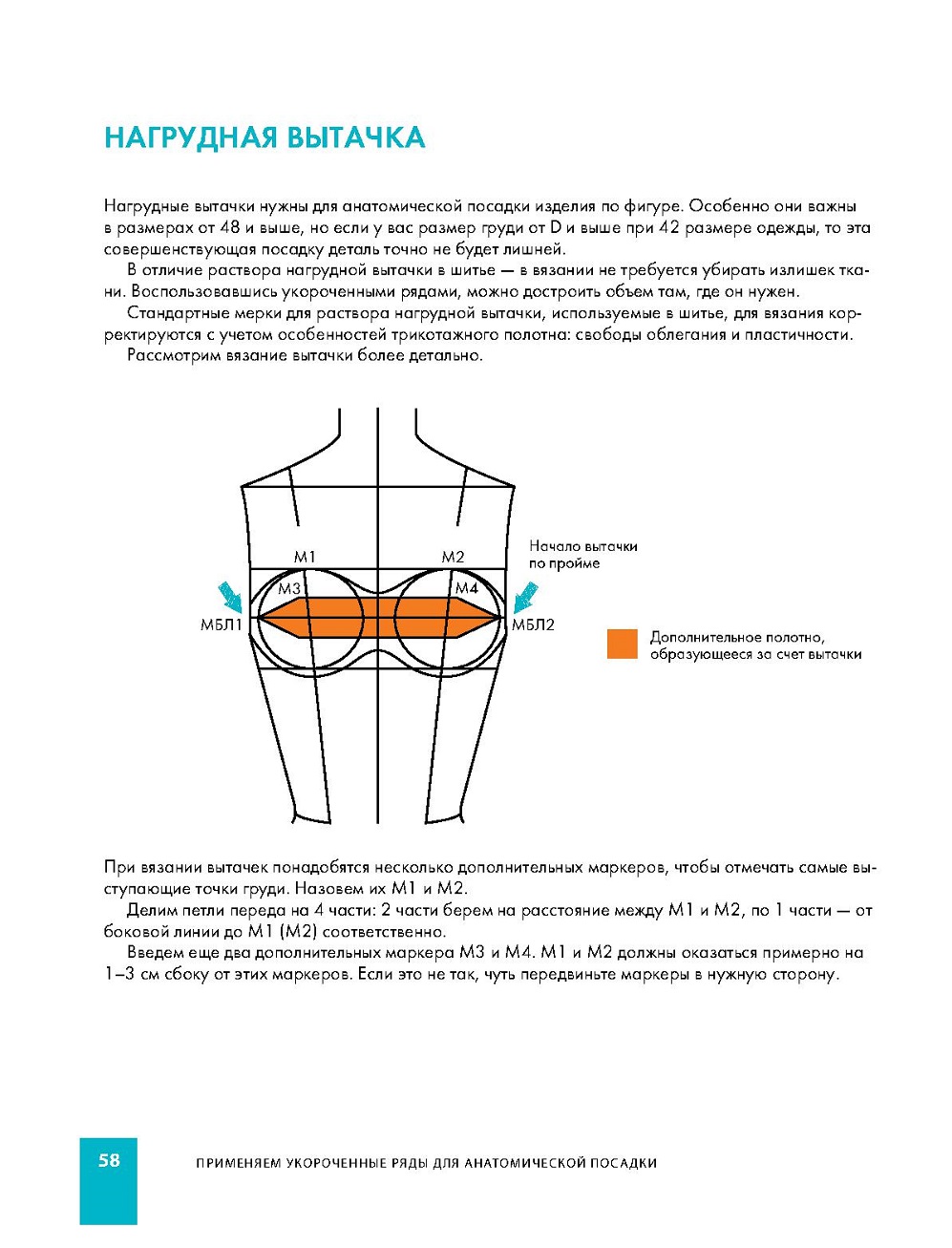 Способы в технике поворотного вязания