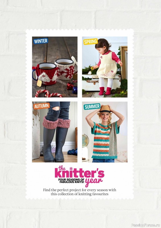 Коллекция проектов спицами в журнале «Simply Knitting №229 2022»