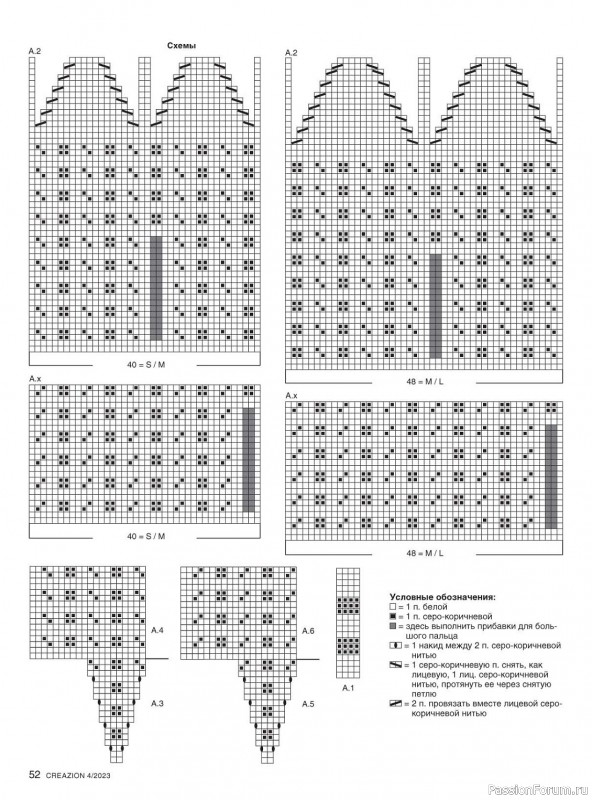 Вязаные модели в журнале «Creazion №4 2023»