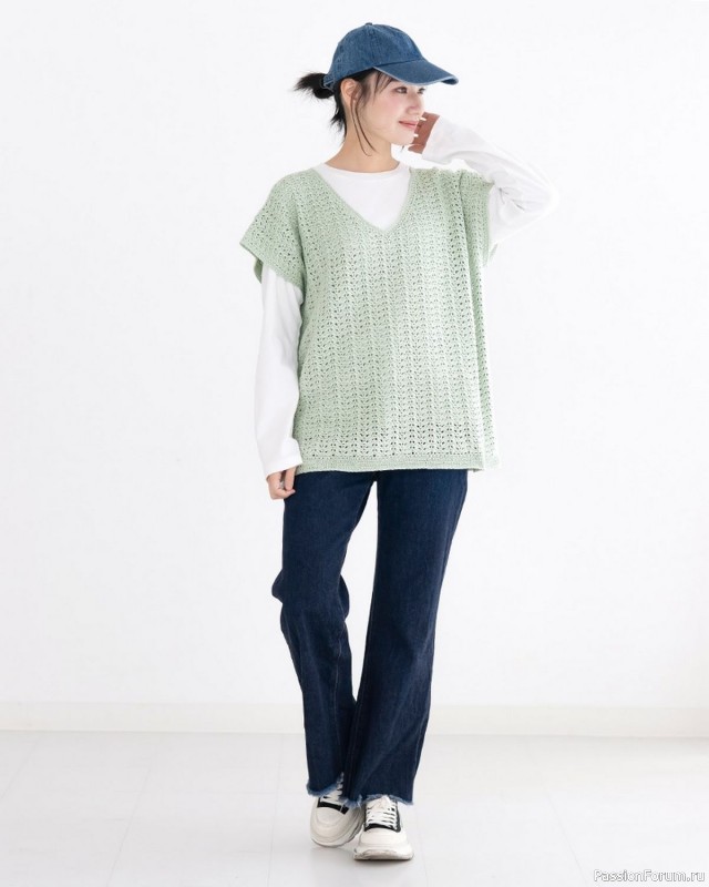Вязаные модели в журнале «Knit Ange - Spring 2024»