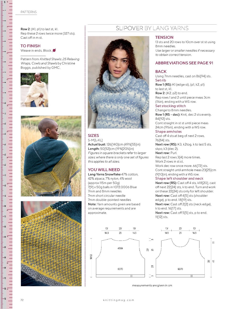 Модные вязаные изделия в журнале &quot;Knitting&quot; №225 2021