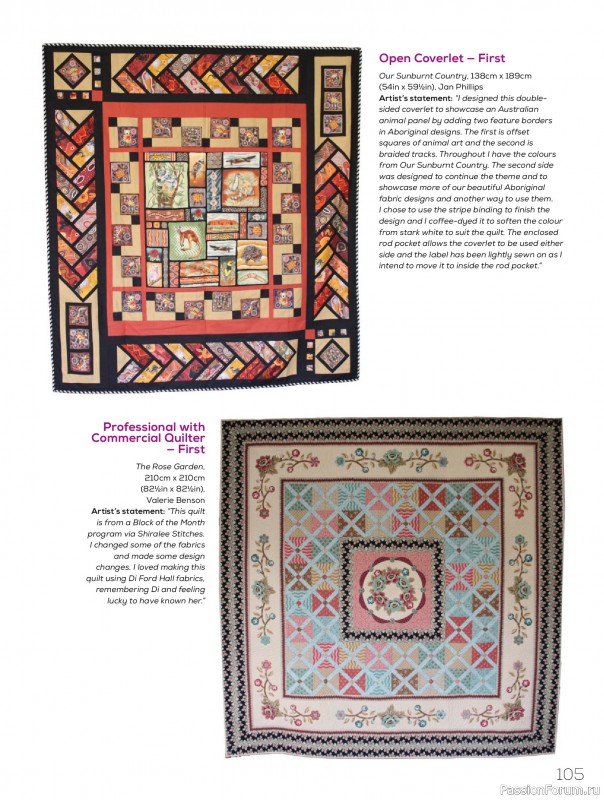 Коллекция проектов для рукодельниц в журнале «Quilters Companion №132 2025»
