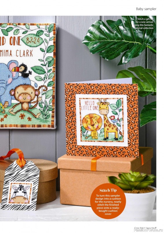 Коллекция вышивки в журнале «Cross Stitch Favourites №35 2023»