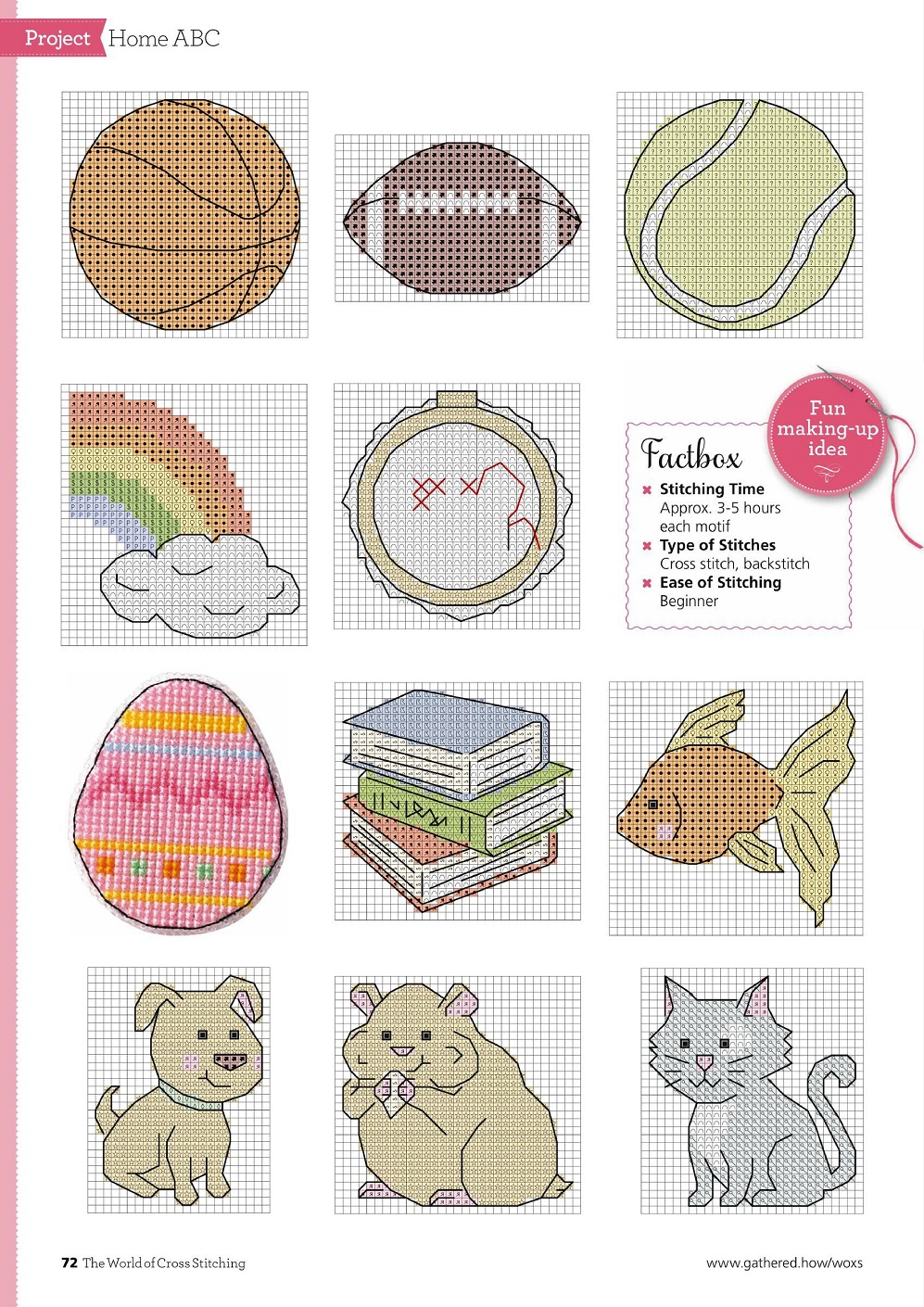 Для любителей вышивания крестом журнал "The World of Cross Stitching" №315 2021