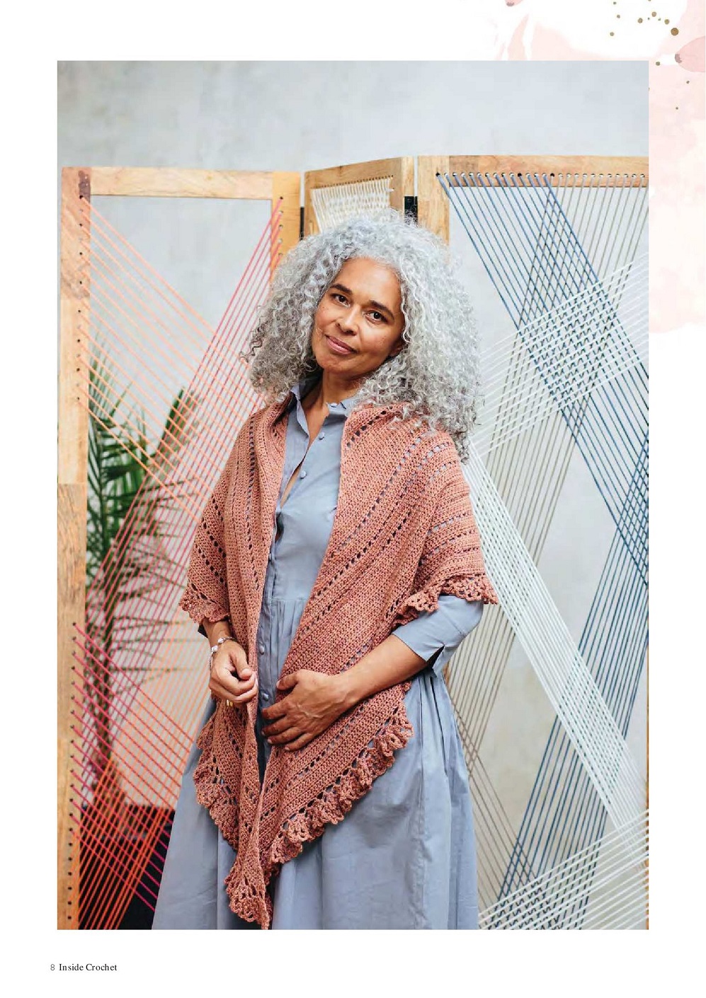 Вязаные модели одежды в журнале "Inside Crochet №144 2022"