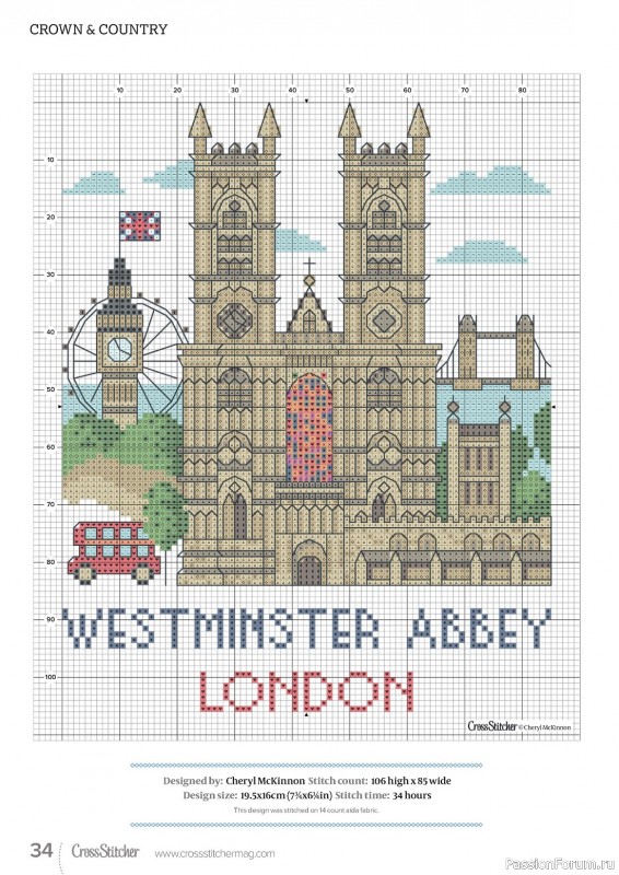 Коллекция вышивки в журнале «CrossStitcher №395 2023»