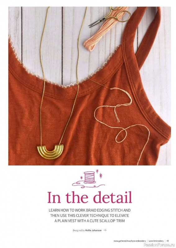 Коллекция вышивки в журнале «Love Embroidery №65 2025»
