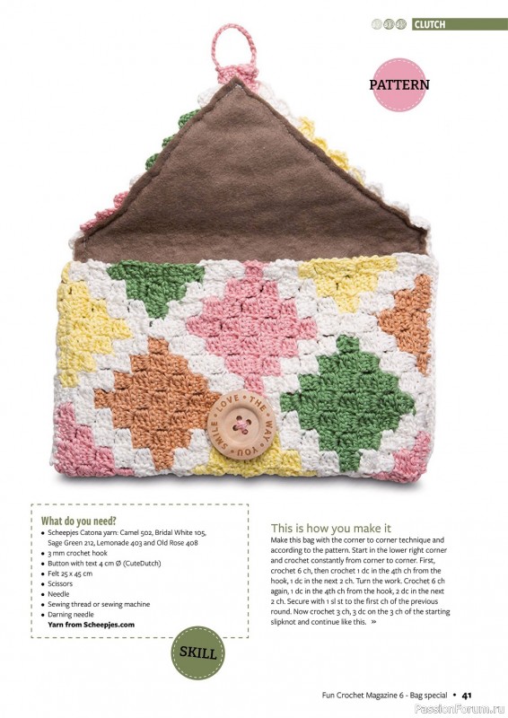 Вязаные проекты крючком в журнале «Fun Crochet Magazine №6 2022»