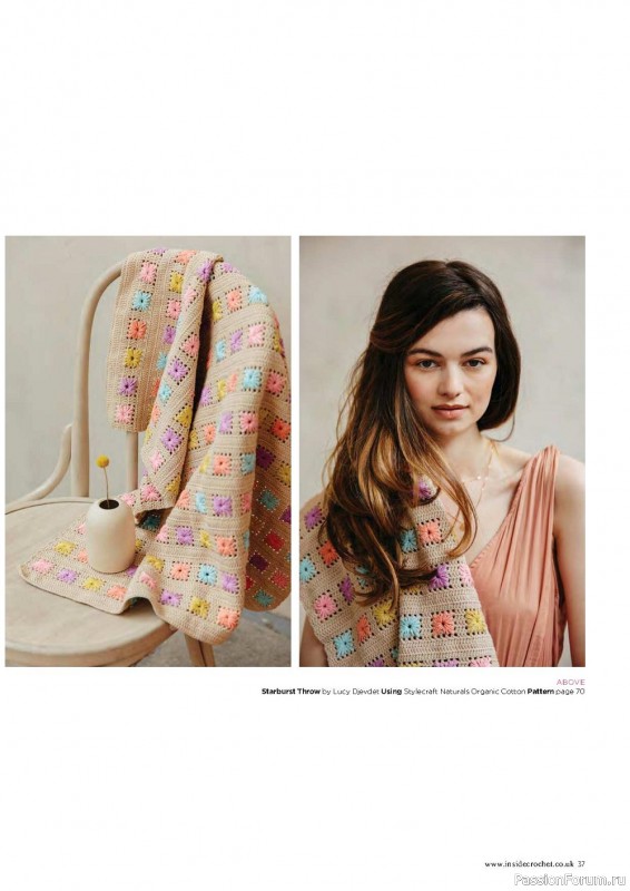 Вязаные проекты крючком в журнале «Inside Crochet»