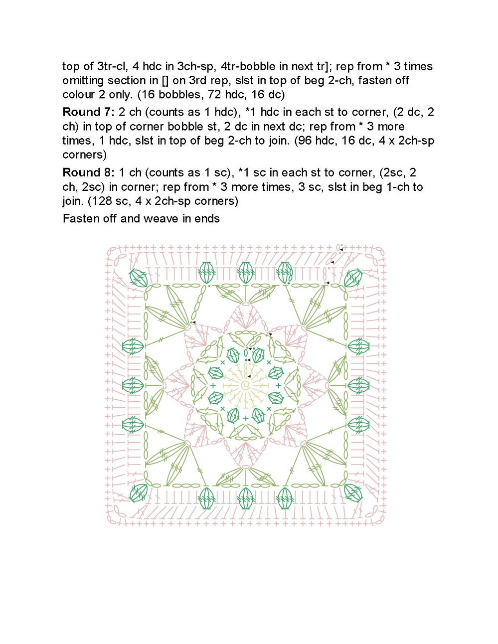 Коллекция проектов крючком в книге &laquo;100 Crochet Tiles&raquo;