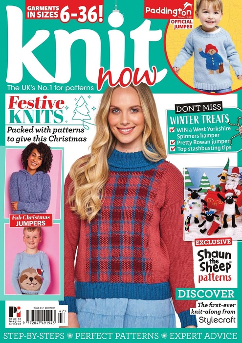 Вязаные проекты спицами в журнале &laquo;Knit Now №147 2022&raquo;