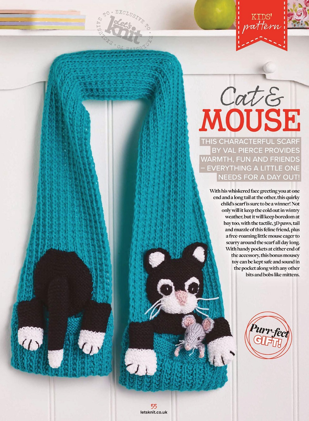 Для любителей вязания спицами. Let's Knit №177 2021